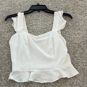 white altard state tank top